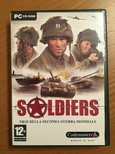 SOLDIERS EROI DELLA SECONDA GUERRA MONDIALE - PC COMPUTER - VIDEOGIOCO NUOVO NEW