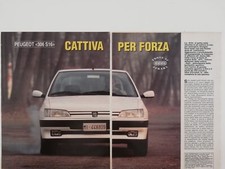 Clipping Ritaglio Articolo 1994 PEUGEOT 306 S16 Cattiva per Forza