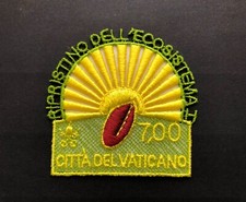 Francobollo adesivo Vaticano 2022 ripristino ecosistema poliestere NUOVO / stamp