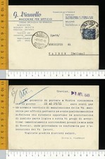 05319] TREVISO - COMMERCIALE MACCHINE PER UFFICIO G. VIANELLO - 1949