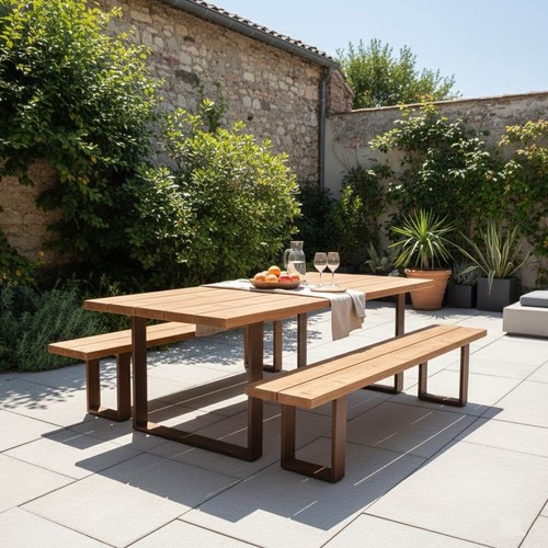 Tavolo legno termowood e - tavolo,