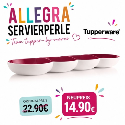 Tupperware allegra perla - perla, da