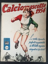 rivista CALCIO MASCOTTE 1954 suppl. Clubsport - disegni Bertoletti (08)