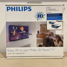 Philips PTA02/00 Confezione Accessori TV 3D - IR Blaster e 2x Occhiali Nuovi Aperti