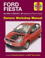 Manuale riparazione Ford Fiesta benzina e diesel (aprile 2002-2008) Haynes