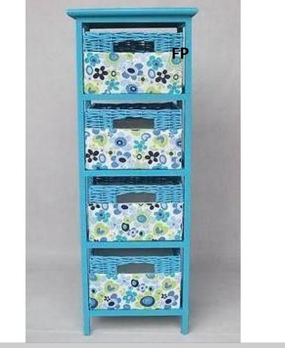 Cassettiera legno 4 - in,