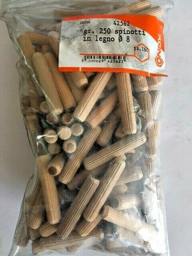 160 spinotti tasselli legno - in,