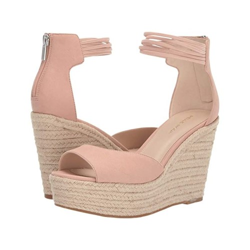 Sandali con zeppa - , blush