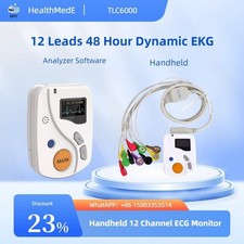 TLC6000 Monitor Holter 12 Lead - Registratore ECG 24 ore per analisi del ritmo cardiaco