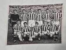 Foto originale Petrone formazione JUVENTUS 1949/50 autografi squadra signed