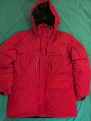 Montbell piumino rosso - , lungo