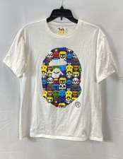 T-shirt Bape uomo bianca