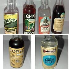 Lotto Bottiglie Alcolici Mignon Pedroni China Vodka Moroxoar Presolana Liquor