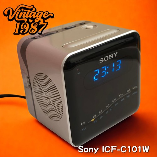 1983 sony icf c101w anni - icf–c101w,