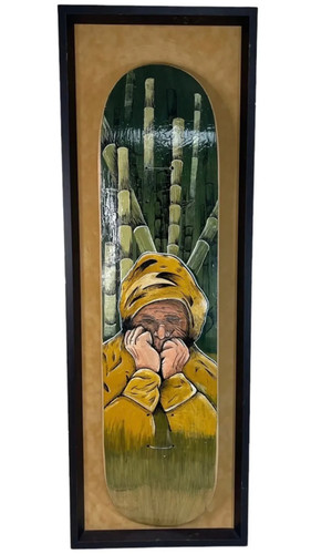 Quadro poliacrilico artista