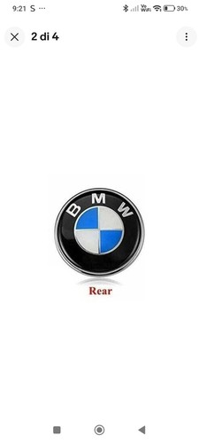 Kit logo bmw - retro, 74