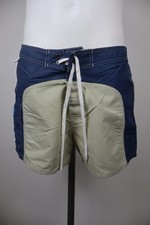 SUNDEK COSTUME PANTALONCINO MARE UOMO TG 33 MEN SWIMSUIT VINTAGE CASUAL LOGO