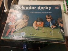 GOLEADOR DERBY della HARBERT  gioco da tavolo Calcio vintage anni 70 no subbuteo