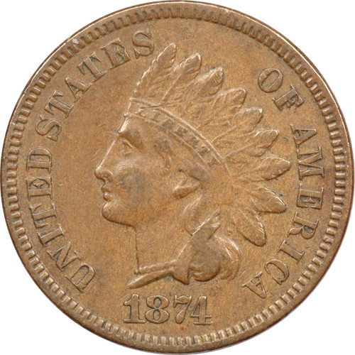 1874 testa indiano - testa, di