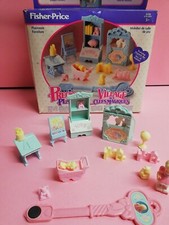 FISHER PRICE PRECIOUS PLACES STANZA DEI GIOCHI CASA VILLA MAGICA BAMBOLE MANSION