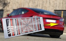 Sticker Tesla Plaid 2023 Tesla