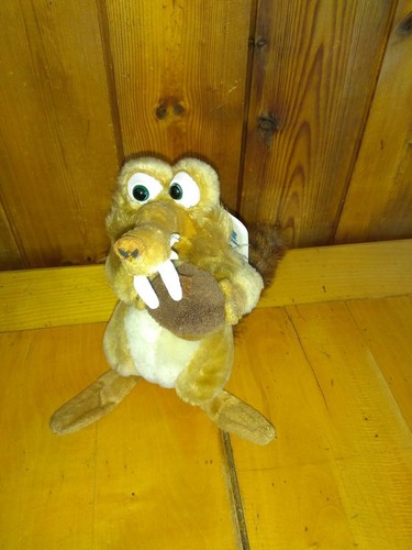 Pupazzo peluche scrat era - scrat,