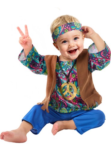 Costume hippie per - per, neonati