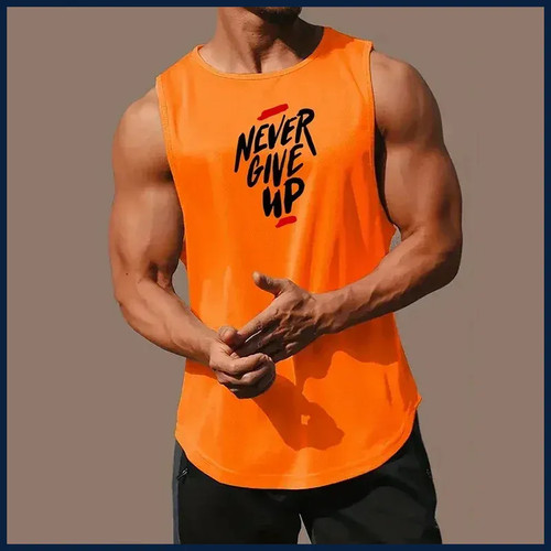 Never give gilet running - up,