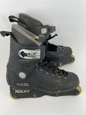 Pattini Roces M12 taglia 9 neri pattini aggressivi in linea