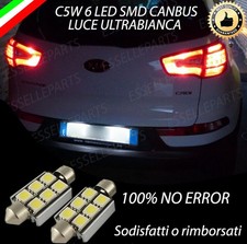 Coppia luci targa led - targa, 6