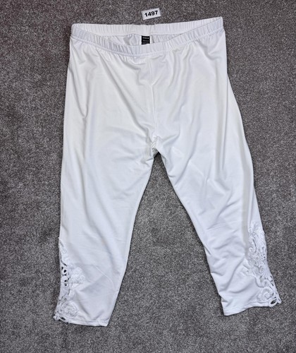 Leggings capri bianchi - leggings,