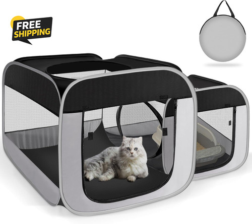 Casetta per gatti grande - , con