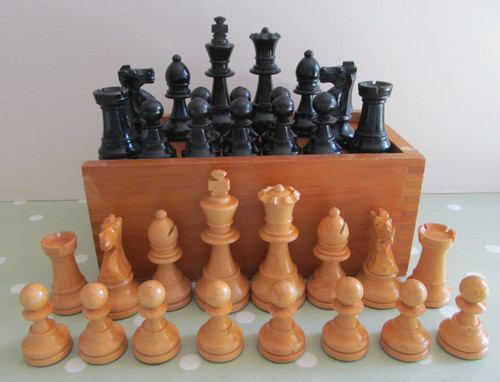 Set scacchi pesati vintage - scacchi,