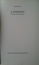 Bocca Giorgio: L'INFERNO. Profondo sud, male oscuro. 1992