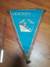 Gagliardetto banderin wimpel pennant FANION hockey hoquei club NOVARA vintage