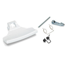 Maniglia impugnatura oblo' lavatrice Zanussi Zoppas Ikea 4055246955 originale