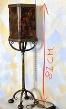 Abat-jour lanterna particolare rara luce Vintage Lampione Modernariato Raro