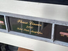 Amplificatore stereo Phase Linear 200 2x100w di Bob Carver