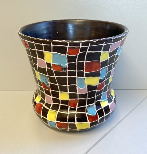 Vaso vintage ars - deruta, italy