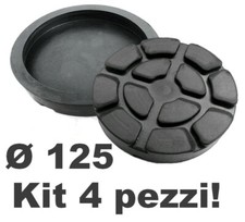 KIT 4 PEZZI TAMPONI GOMMA D