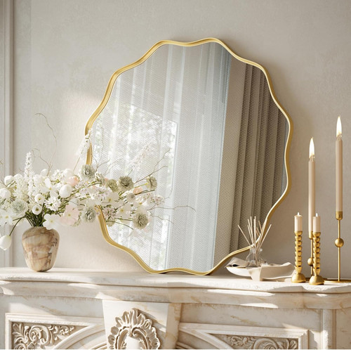 Grande specchio rotondo con - specchio,