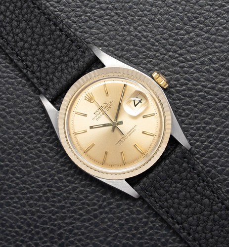 Rolex datejust 1601 - rolex, champagne