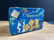 SCATOLA DI LATTA VINTAGE: PAVESI  NOVARA