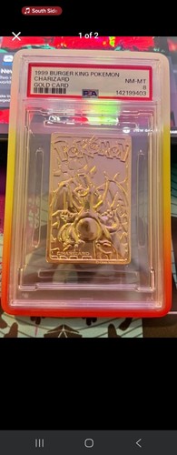 Carta burger king pokémon - carta,