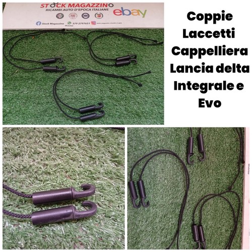 Coppia laccetti cappelliera - coppia,