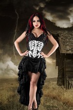 Gonna gotica steampunk