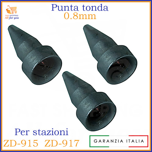 Punta ricambio per stazione