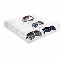 E-323 EPO-B Porta occhiali in plexiglass trasparente DA BANCO 10 35.00 35.00 6.0