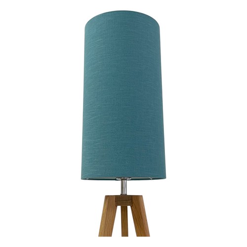 Paralume extra alto blu teal