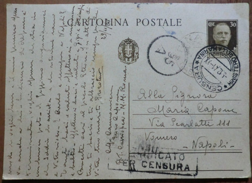 Italia regno cartolina - italia, postale